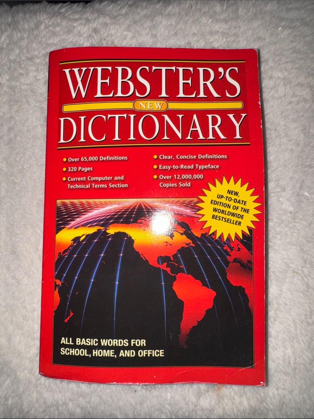 Webster's New Dictionary - Red